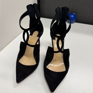 Black Christian Louboutin pumps